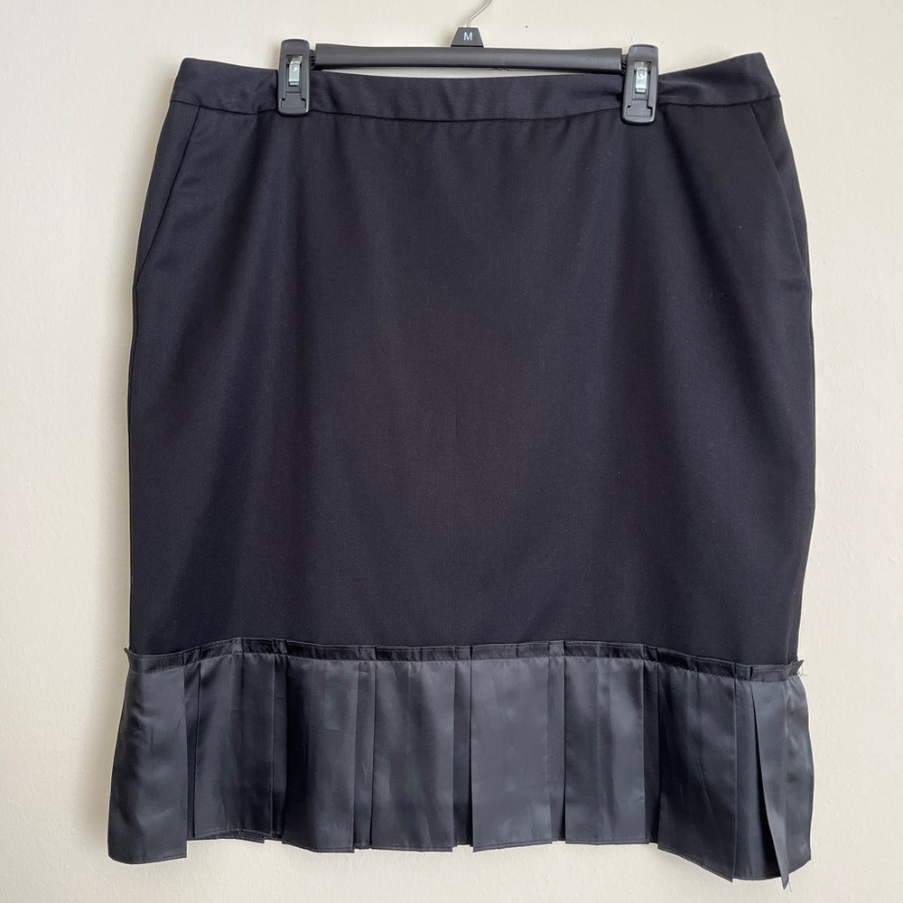 Simply Vera Vera Wang Black Pencil Skirt